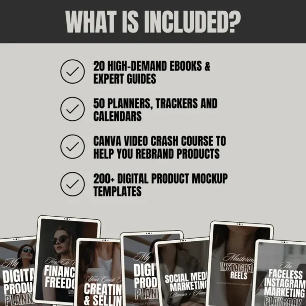 Mega Digital Products Resell Vault with Master-Resell-Rights (MRR) and Private Label Rights (PLR) to Sell for Passive Income - Done For You - Image 5